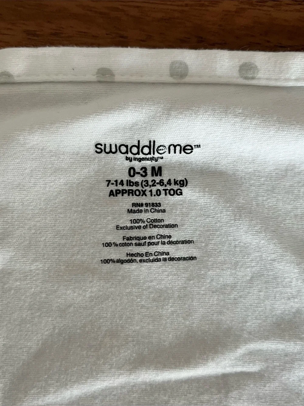 SwaddleMe Swaddle Lot of 2 NEW